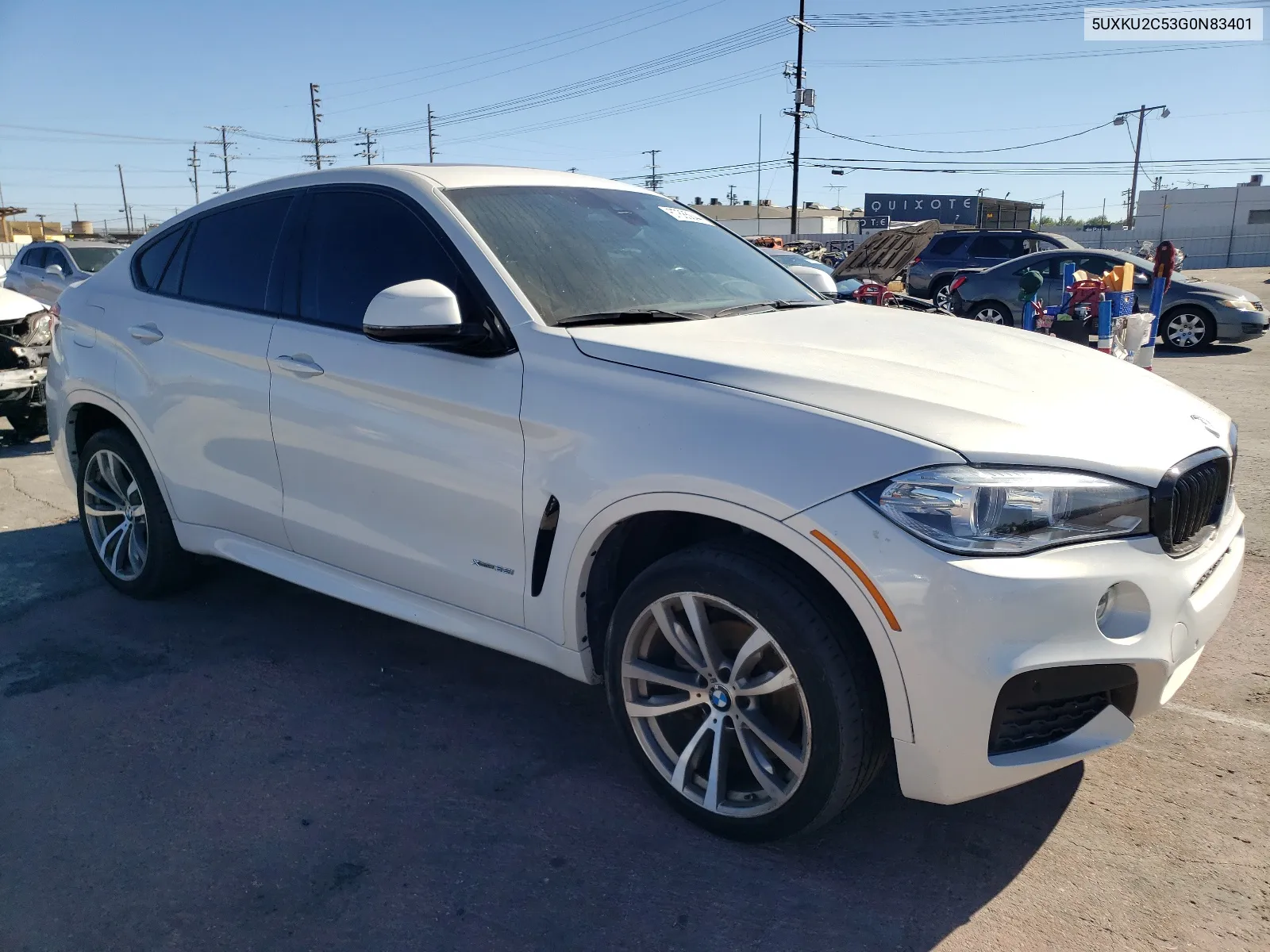 5UXKU2C53G0N83401 2016 BMW X6 xDrive35I