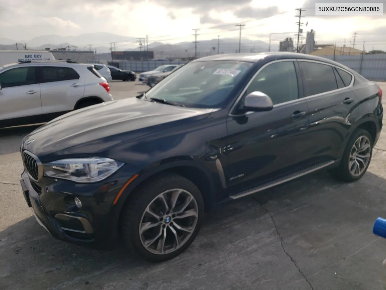 2016 BMW X6 xDrive35I VIN: 5UXKU2C56G0N80086 Lot: 68737744