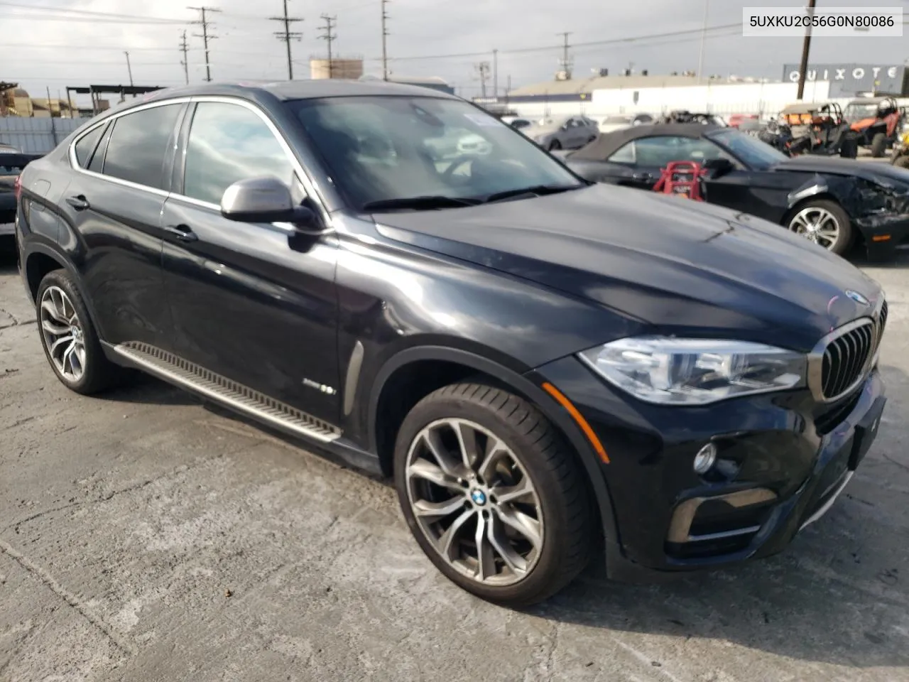 2016 BMW X6 xDrive35I VIN: 5UXKU2C56G0N80086 Lot: 68737744