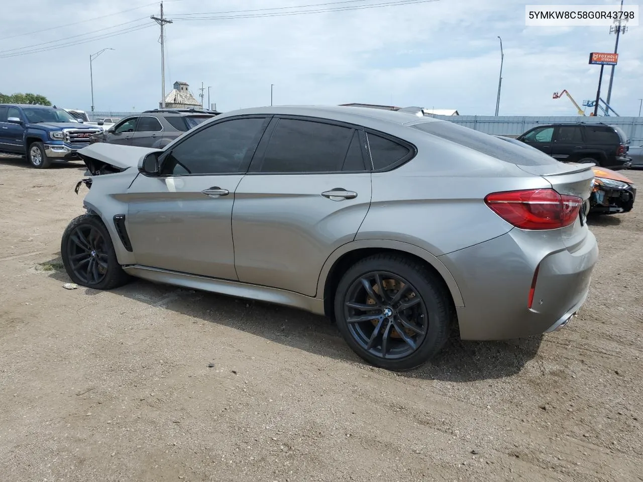 2016 BMW X6 M VIN: 5YMKW8C58G0R43798 Lot: 69102234