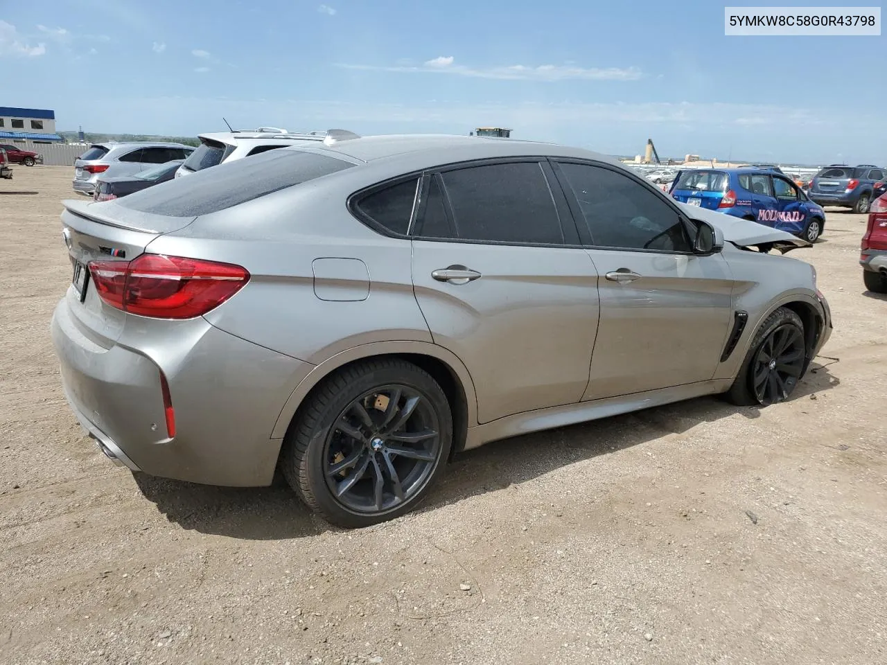 2016 BMW X6 M VIN: 5YMKW8C58G0R43798 Lot: 69102234