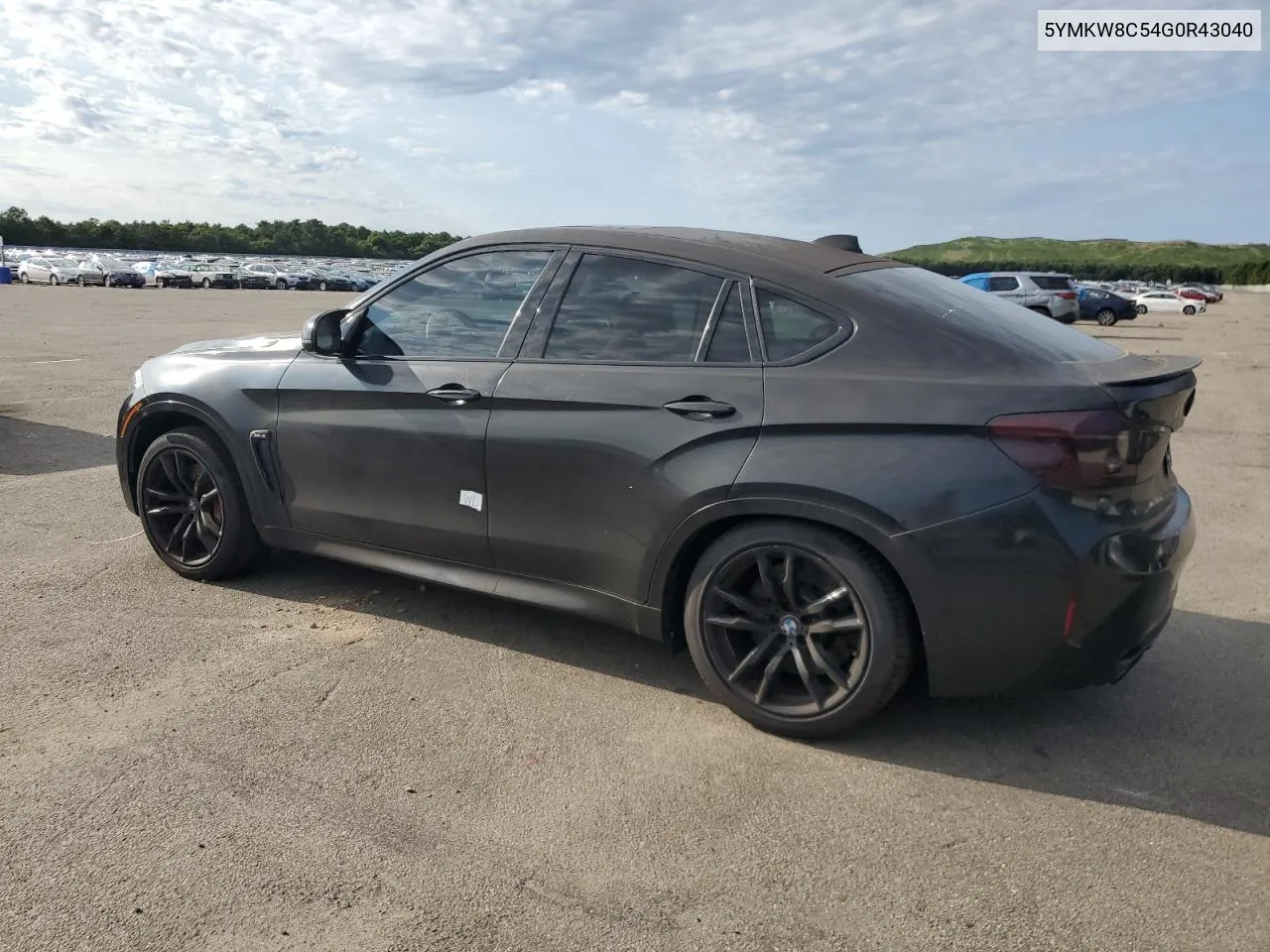 5YMKW8C54G0R43040 2016 BMW X6 M