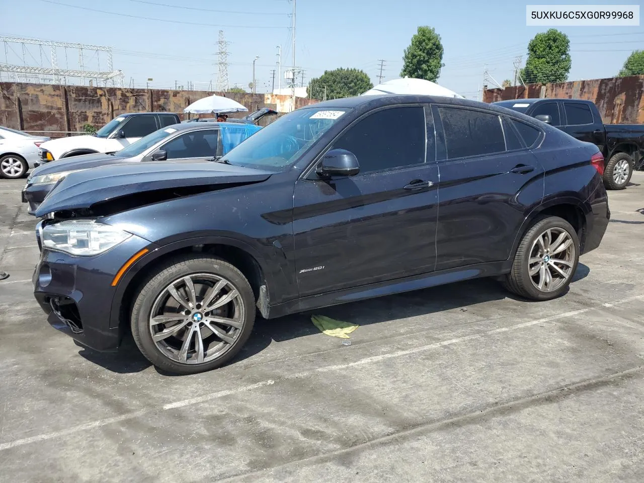 2016 BMW X6 xDrive50I VIN: 5UXKU6C5XG0R99968 Lot: 69891554