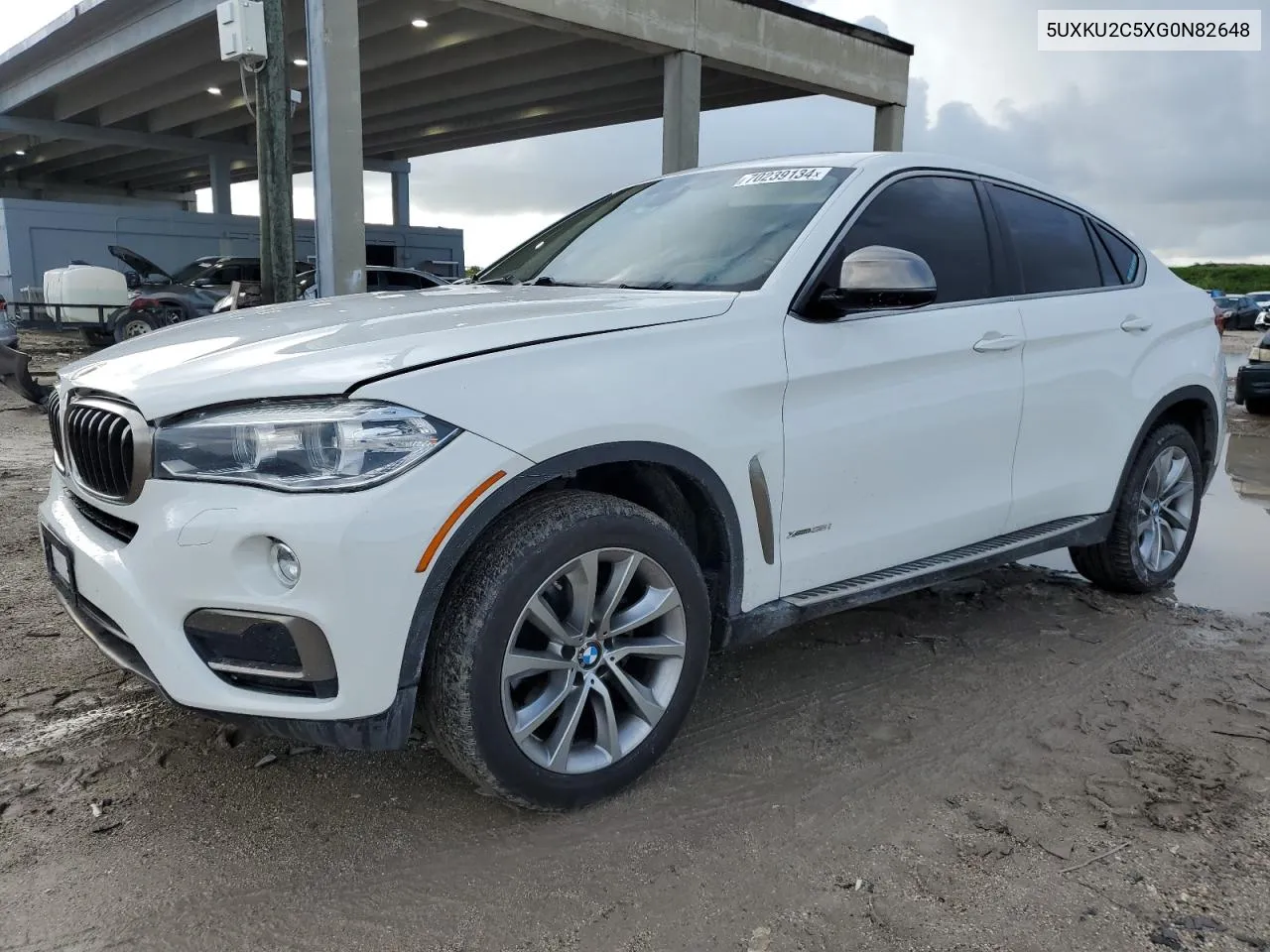 2016 BMW X6 xDrive35I VIN: 5UXKU2C5XG0N82648 Lot: 70239134