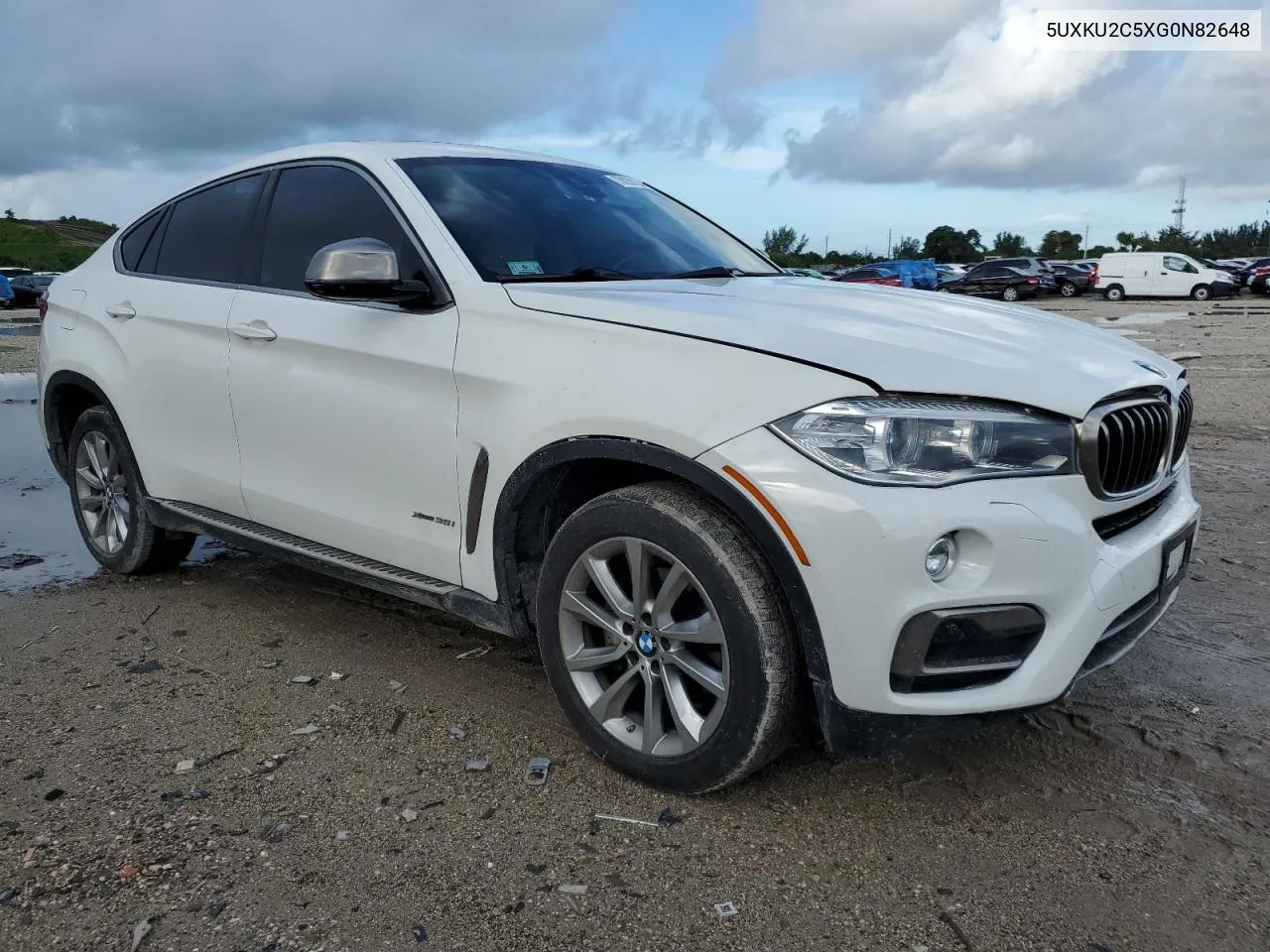 2016 BMW X6 xDrive35I VIN: 5UXKU2C5XG0N82648 Lot: 70239134