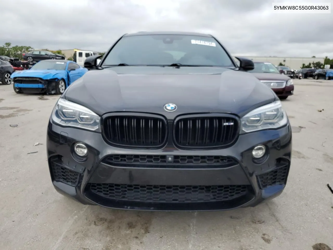 2016 BMW X6 M VIN: 5YMKW8C55G0R43063 Lot: 71418794