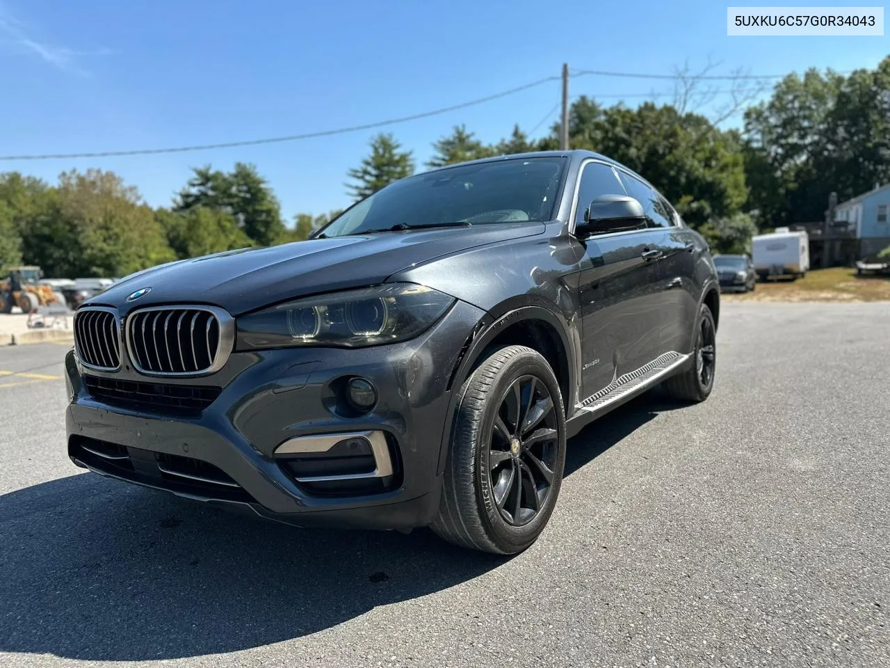 2016 BMW X6 xDrive50I VIN: 5UXKU6C57G0R34043 Lot: 71430574