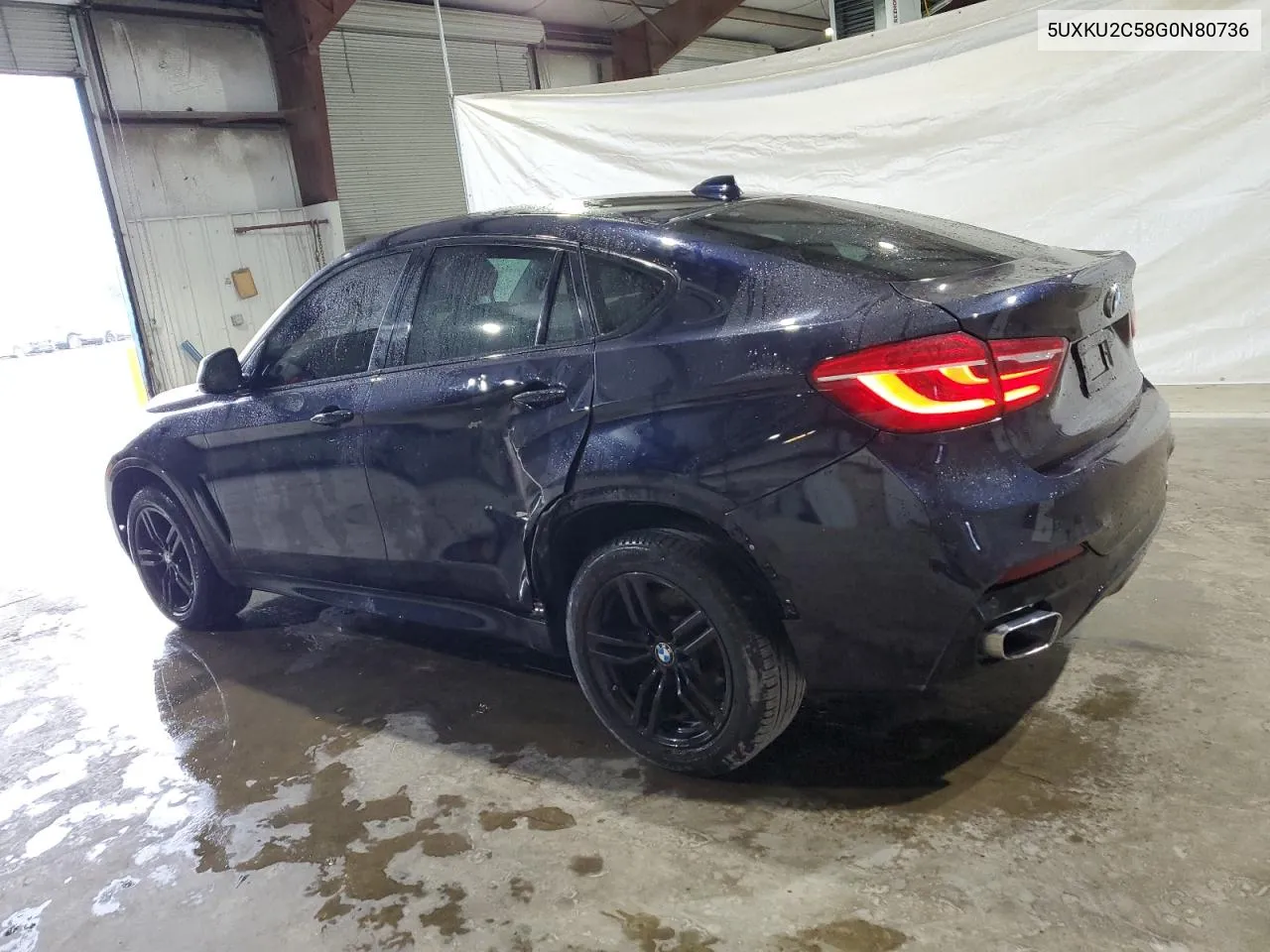 2016 BMW X6 xDrive35I VIN: 5UXKU2C58G0N80736 Lot: 72506884