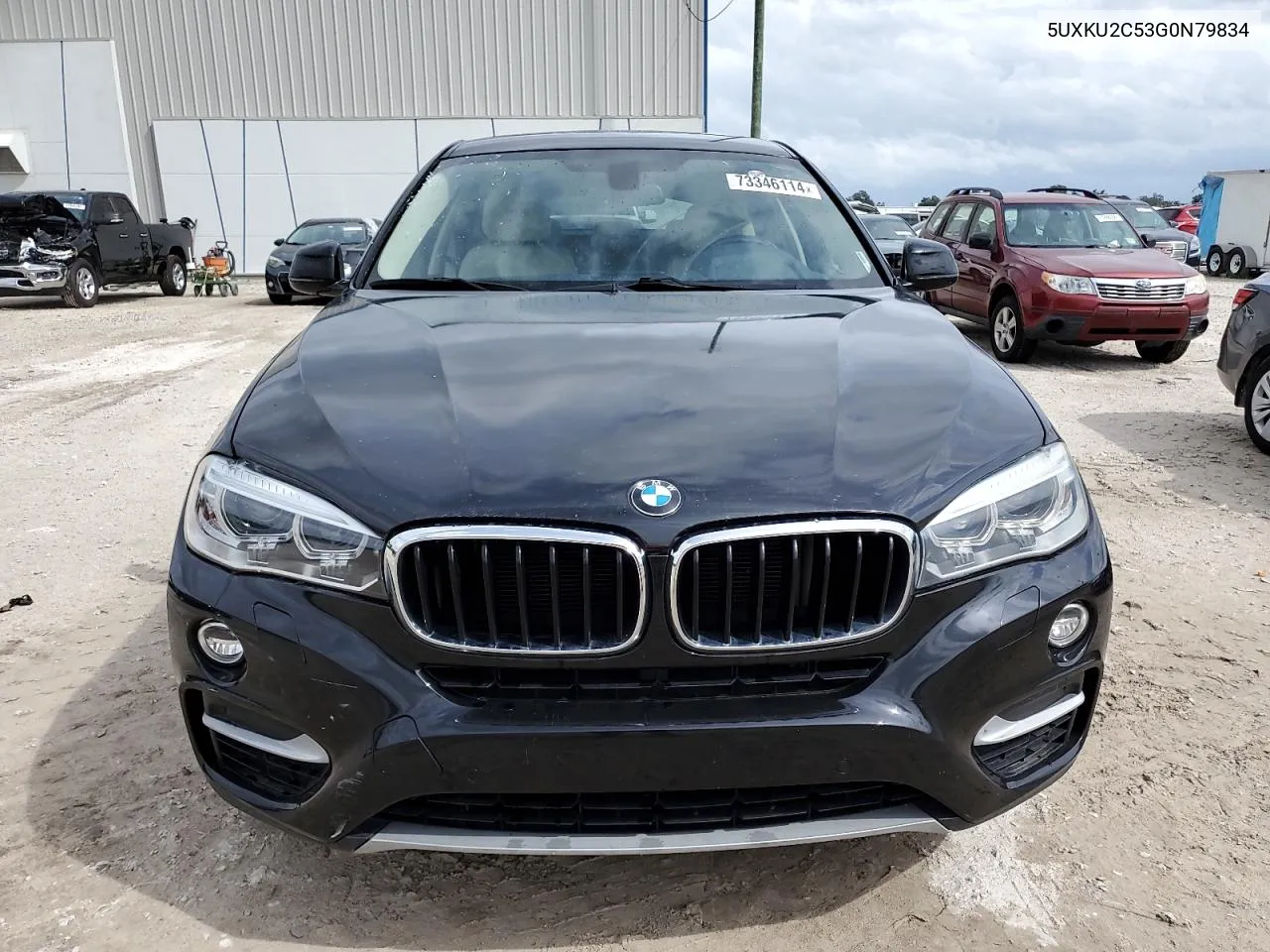 2016 BMW X6 xDrive35I VIN: 5UXKU2C53G0N79834 Lot: 73346114