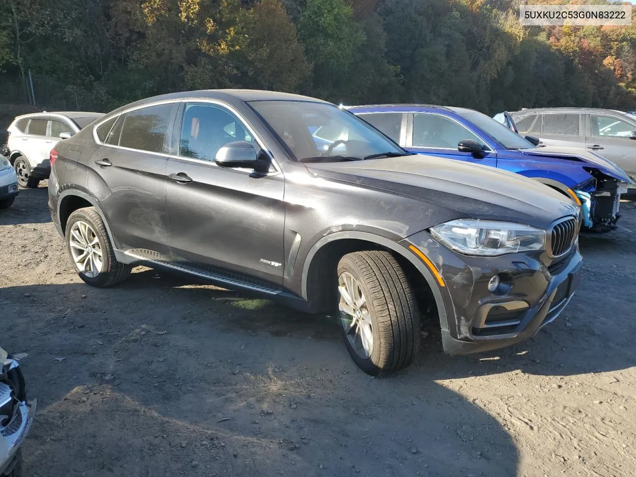 5UXKU2C53G0N83222 2016 BMW X6 xDrive35I