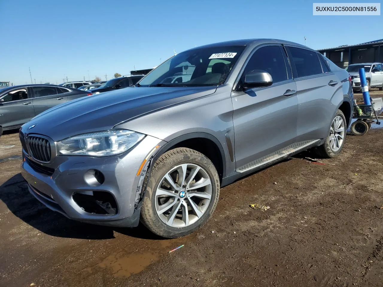 2016 BMW X6 xDrive35I VIN: 5UXKU2C50G0N81556 Lot: 77477124