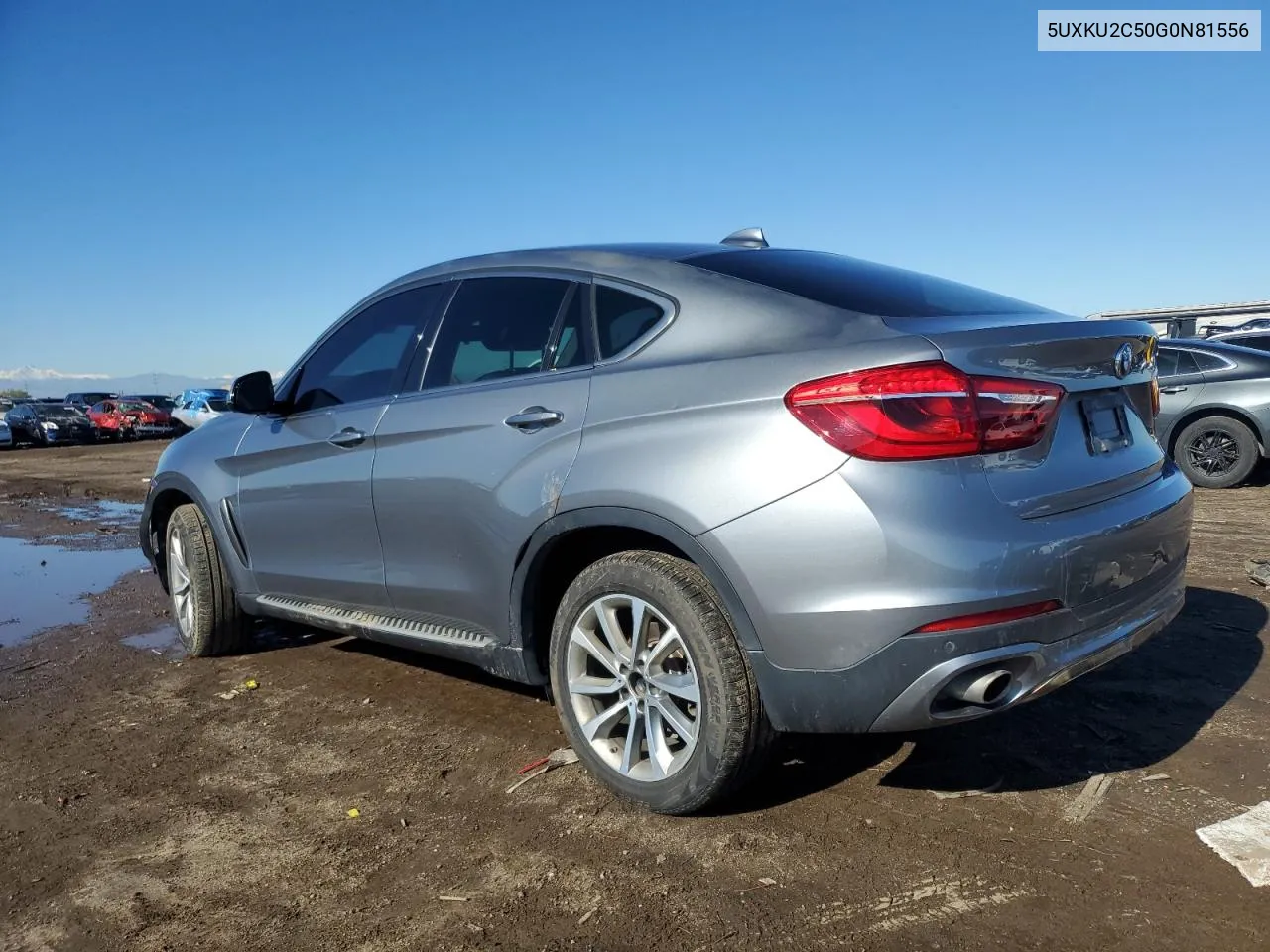 2016 BMW X6 xDrive35I VIN: 5UXKU2C50G0N81556 Lot: 77477124