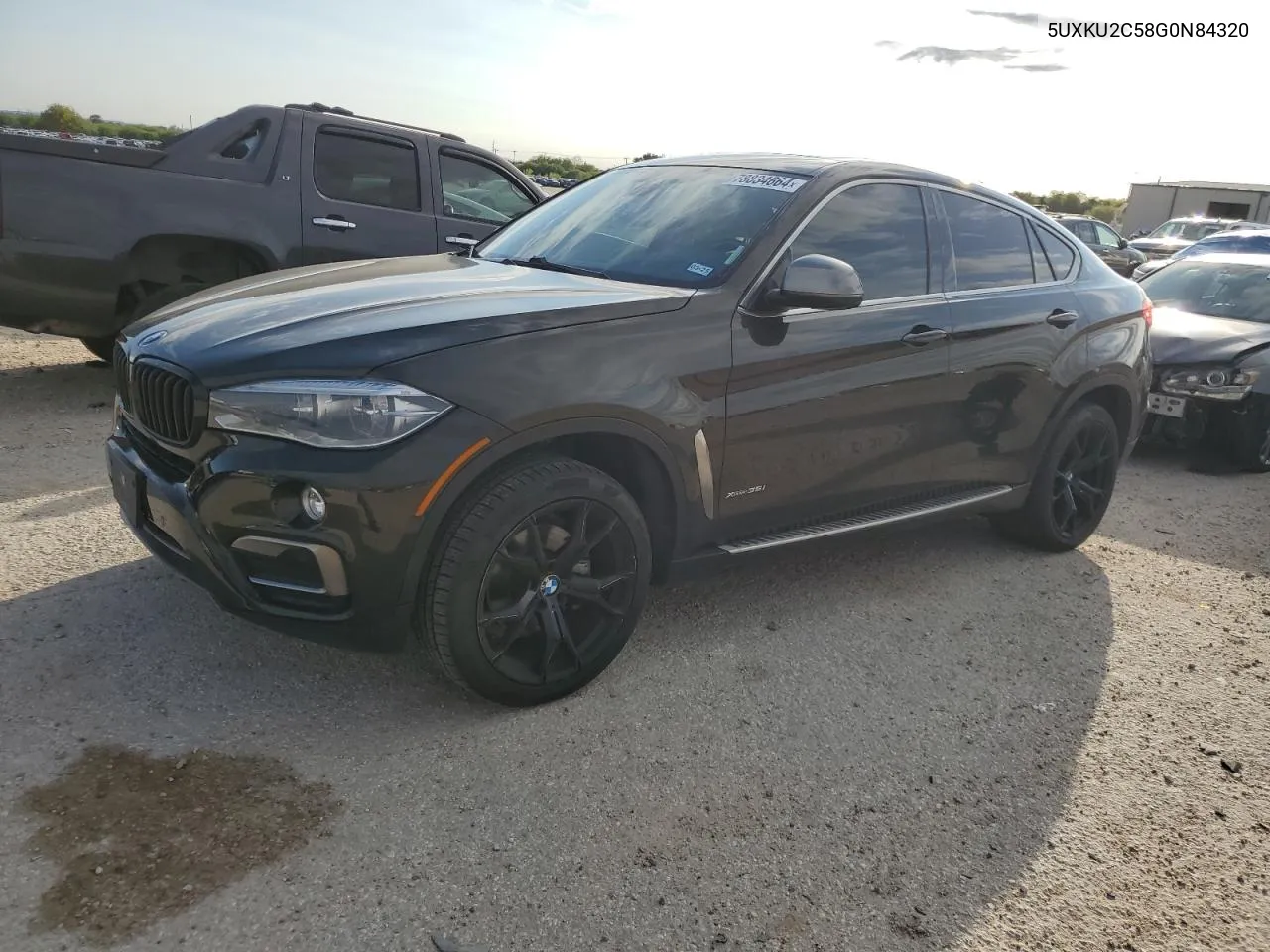 2016 BMW X6 xDrive35I VIN: 5UXKU2C58G0N84320 Lot: 78834664