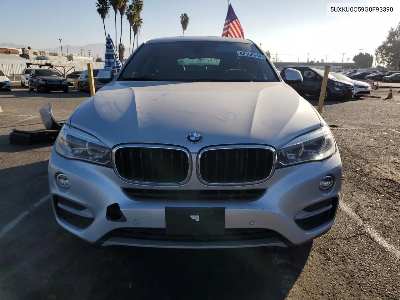 2016 BMW X6 Sdrive35I VIN: 5UXKU0C59G0F93390 Lot: 80156444