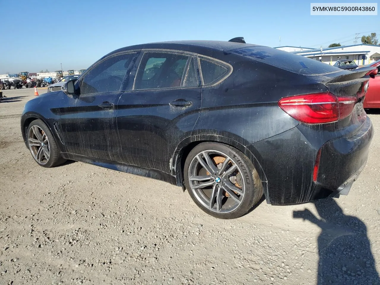 2016 BMW X6 M VIN: 5YMKW8C59G0R43860 Lot: 80266974