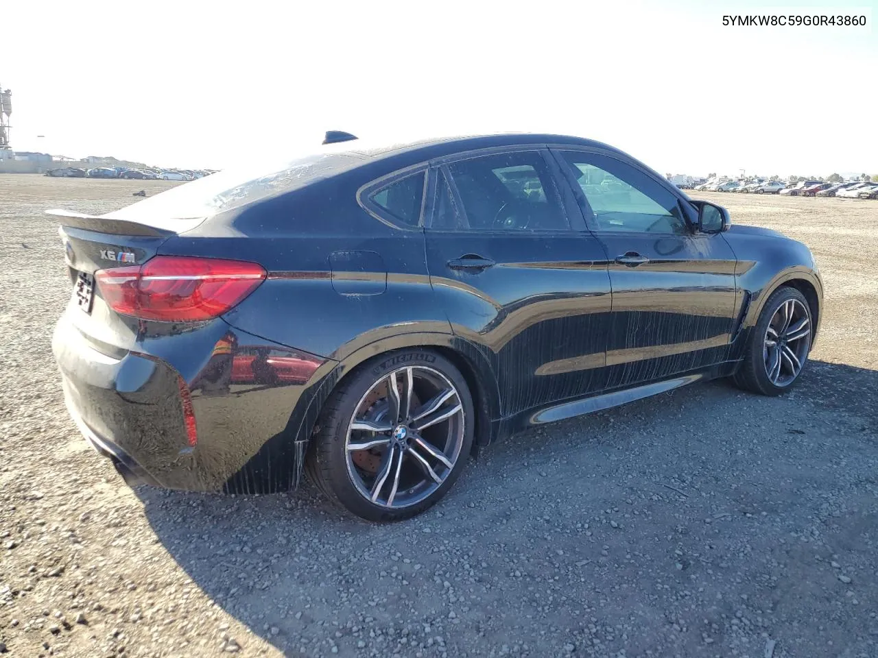 2016 BMW X6 M VIN: 5YMKW8C59G0R43860 Lot: 80266974