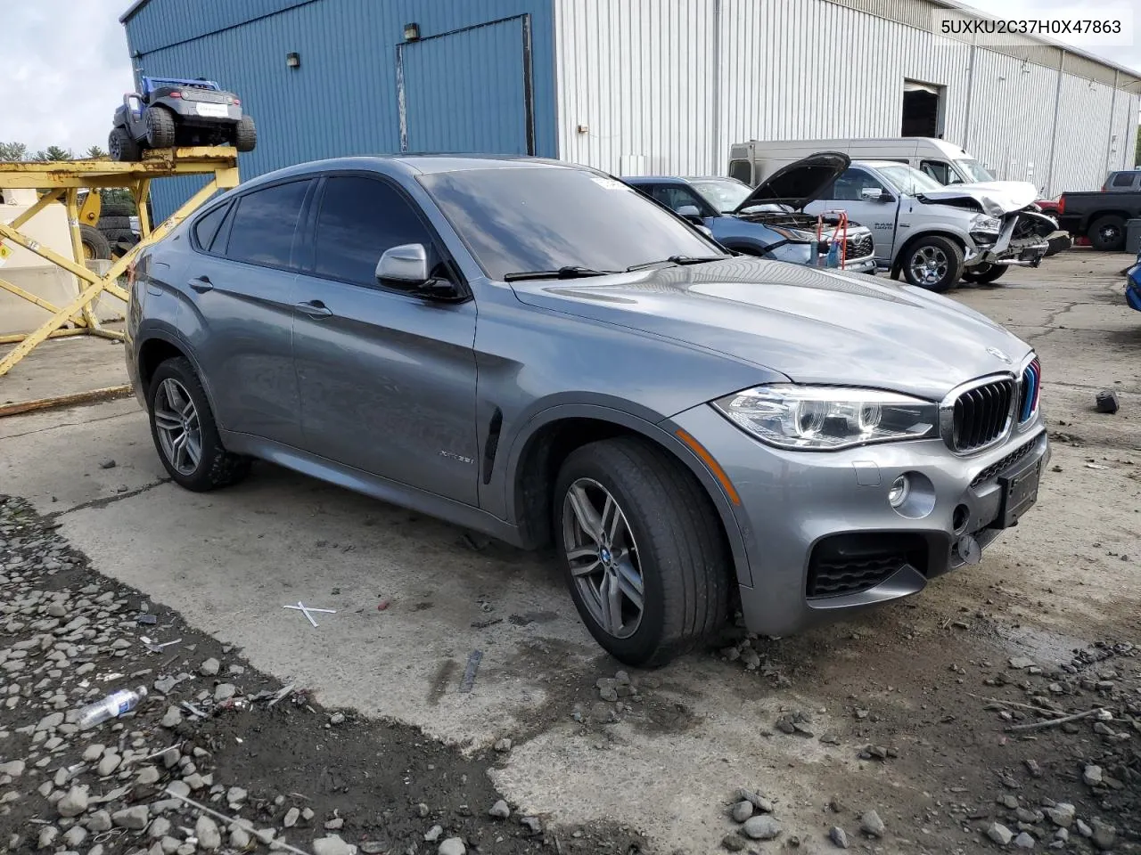 5UXKU2C37H0X47863 2017 BMW X6 xDrive35I