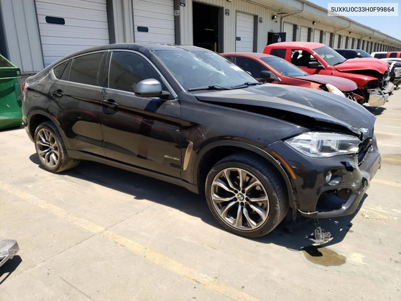 5UXKU0C33H0F99864 2017 BMW X6 Sdrive35I