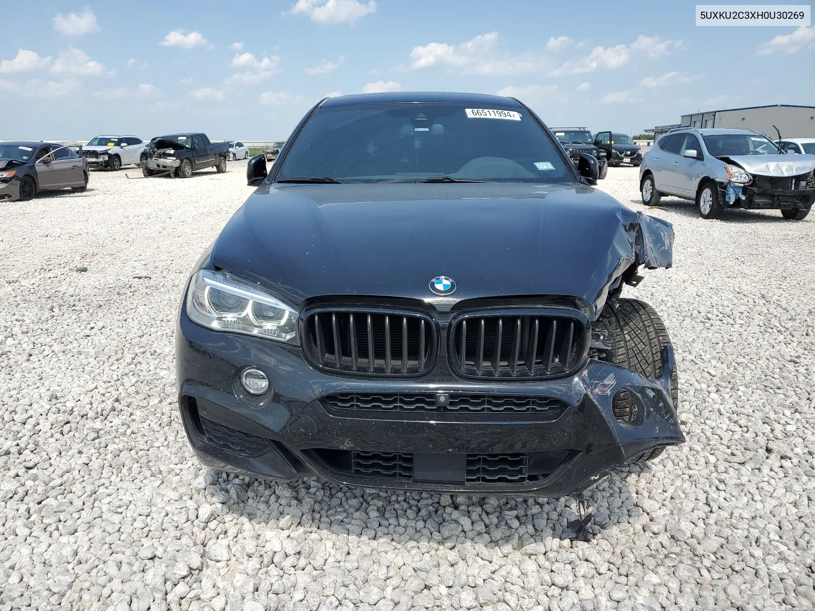 2017 BMW X6 xDrive35I VIN: 5UXKU2C3XH0U30269 Lot: 66511994