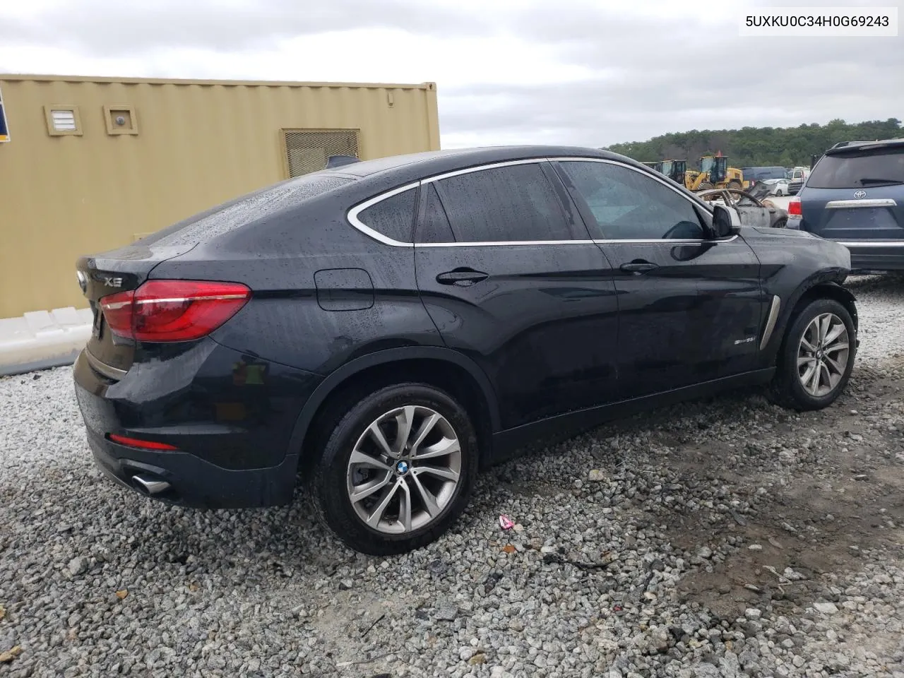 2017 BMW X6 Sdrive35I VIN: 5UXKU0C34H0G69243 Lot: 69607524