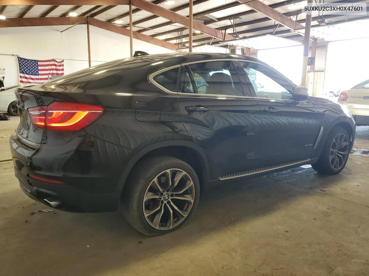 2017 BMW X6 xDrive35I VIN: 5UXKU2C3XH0X47601 Lot: 70700034