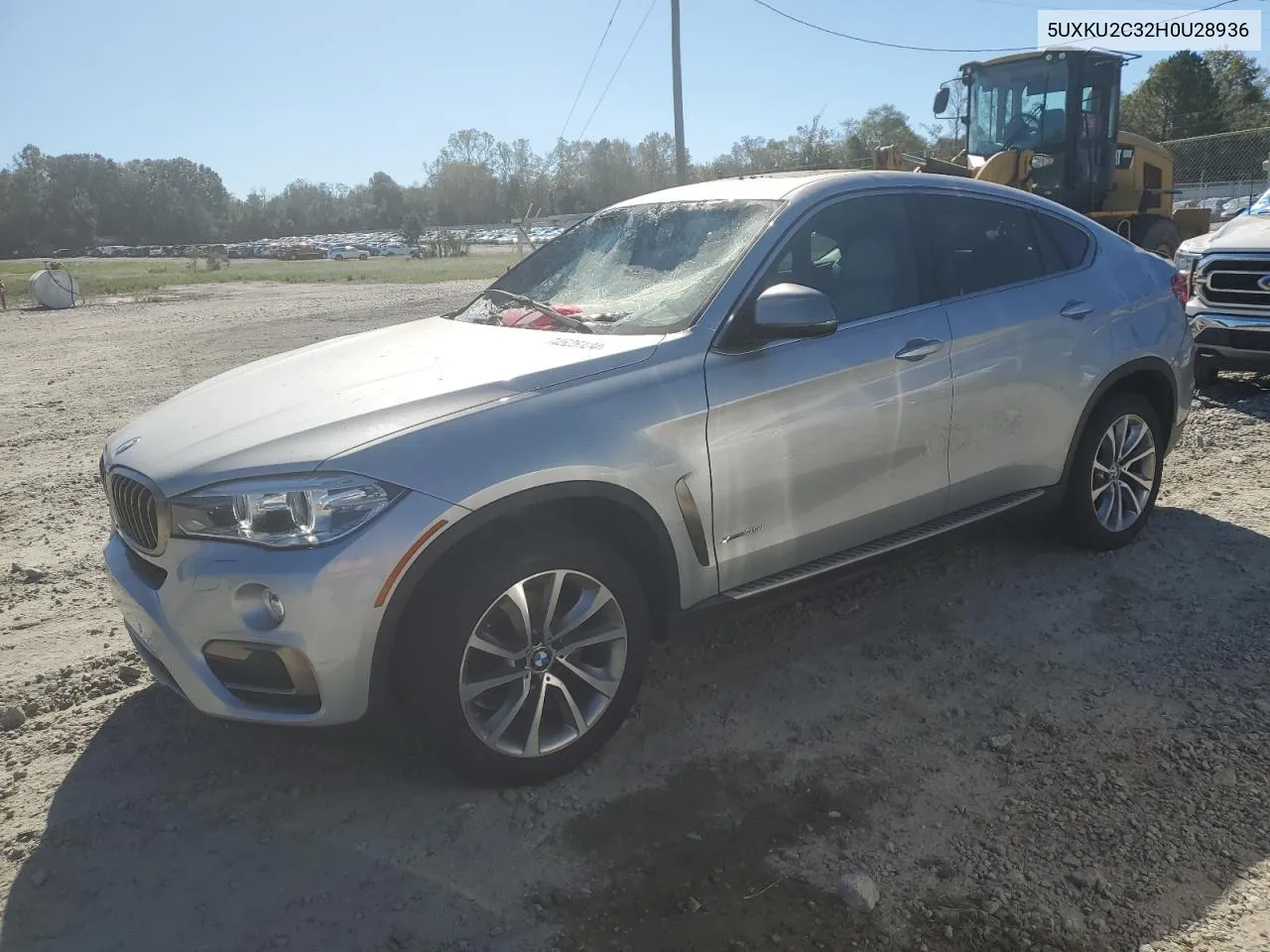 2017 BMW X6 xDrive35I VIN: 5UXKU2C32H0U28936 Lot: 74525124