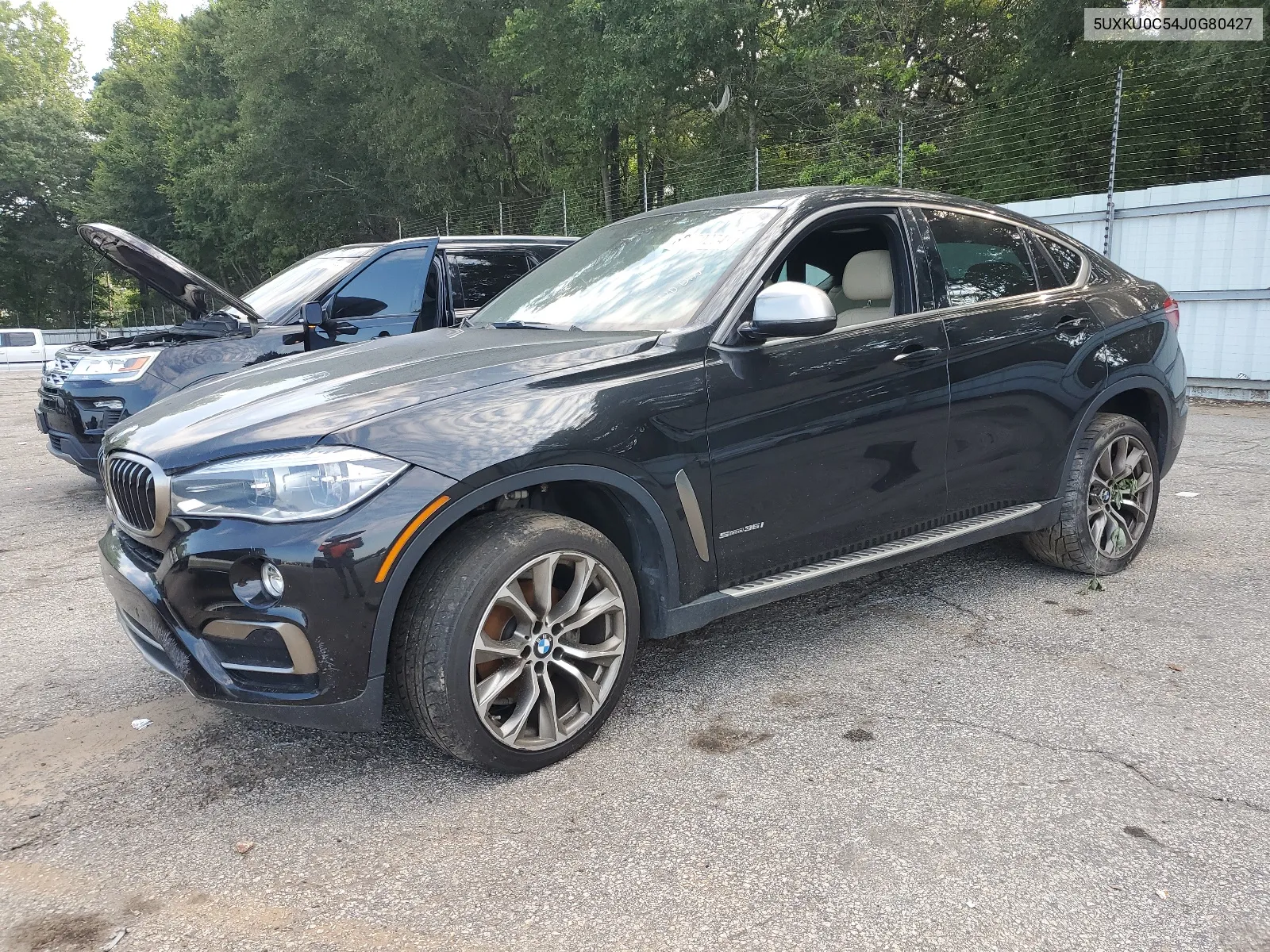 2018 BMW X6 Sdrive35I VIN: 5UXKU0C54J0G80427 Lot: 62270274