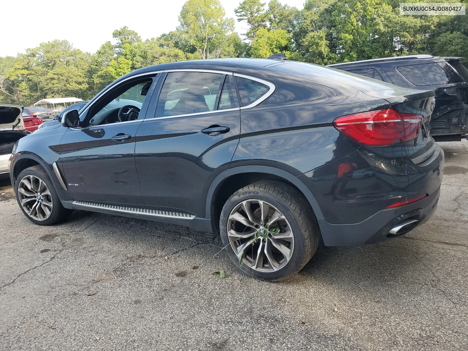 2018 BMW X6 Sdrive35I VIN: 5UXKU0C54J0G80427 Lot: 62270274