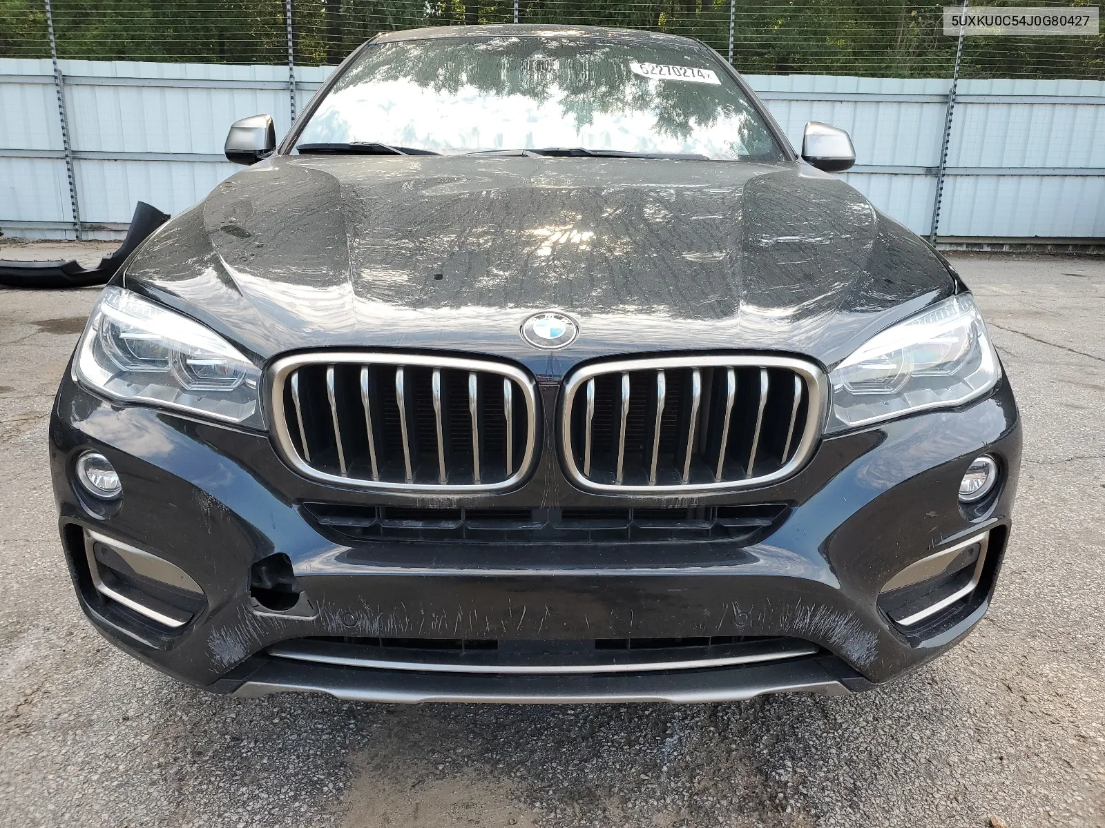 2018 BMW X6 Sdrive35I VIN: 5UXKU0C54J0G80427 Lot: 62270274