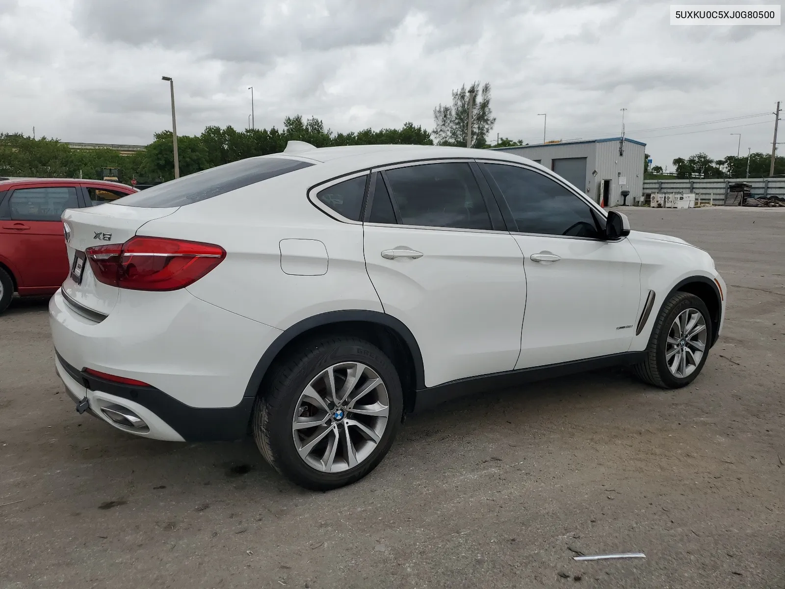 2018 BMW X6 Sdrive35I VIN: 5UXKU0C5XJ0G80500 Lot: 62769274