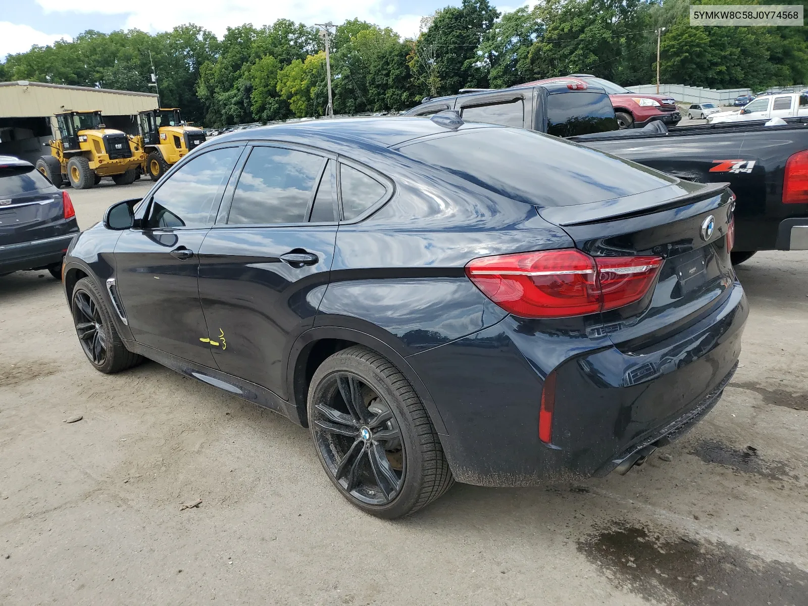 2018 BMW X6 M VIN: 5YMKW8C58J0Y74568 Lot: 68069954