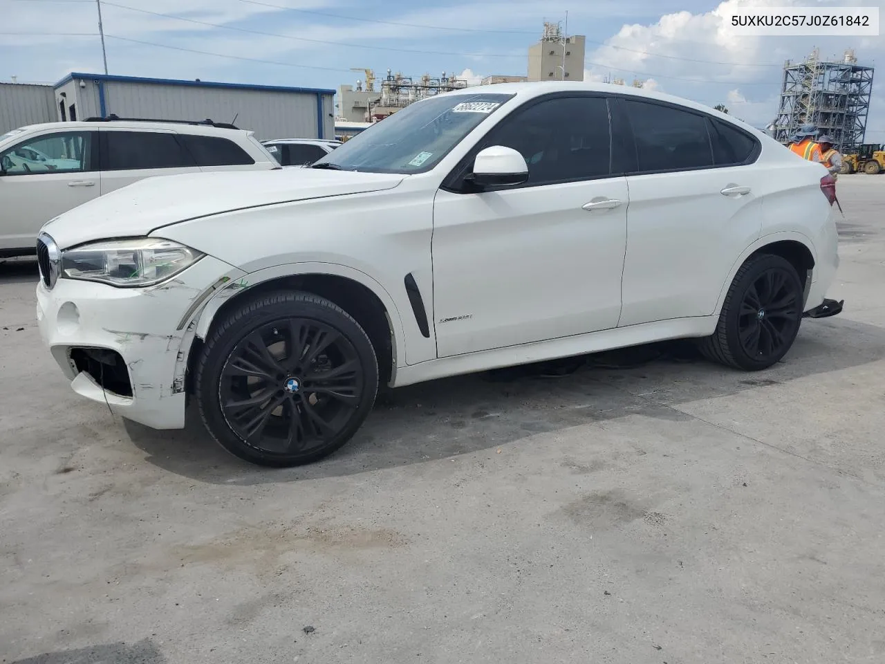 2018 BMW X6 xDrive35I VIN: 5UXKU2C57J0Z61842 Lot: 68622724