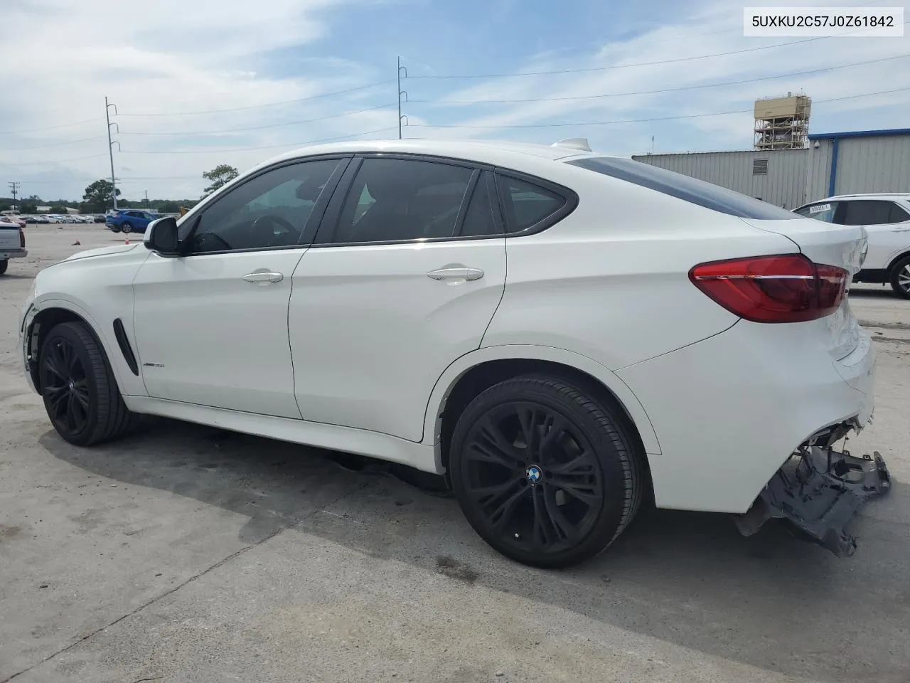 2018 BMW X6 xDrive35I VIN: 5UXKU2C57J0Z61842 Lot: 68622724