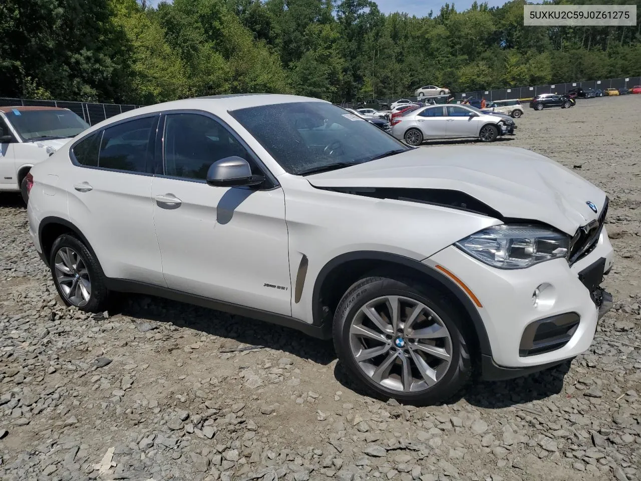 2018 BMW X6 xDrive35I VIN: 5UXKU2C59J0Z61275 Lot: 70144834