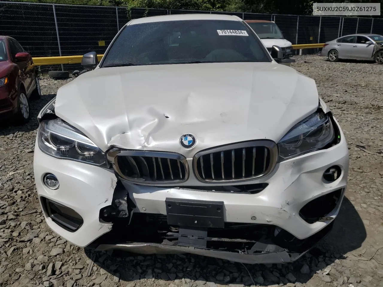 2018 BMW X6 xDrive35I VIN: 5UXKU2C59J0Z61275 Lot: 70144834