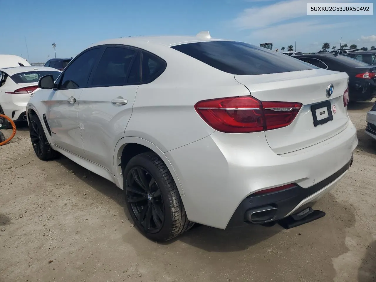 5UXKU2C53J0X50492 2018 BMW X6 xDrive35I