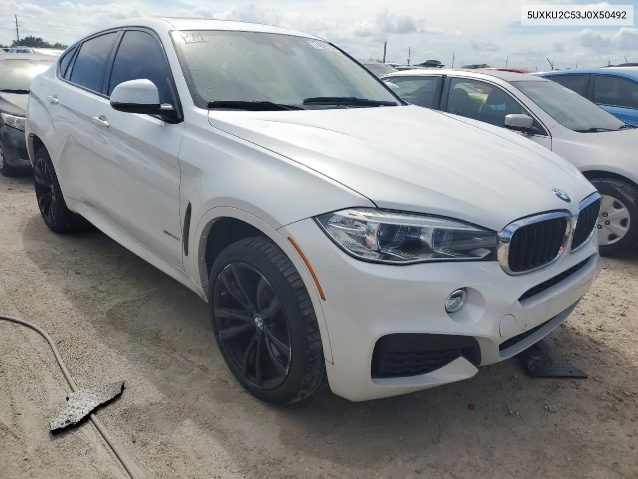 5UXKU2C53J0X50492 2018 BMW X6 xDrive35I