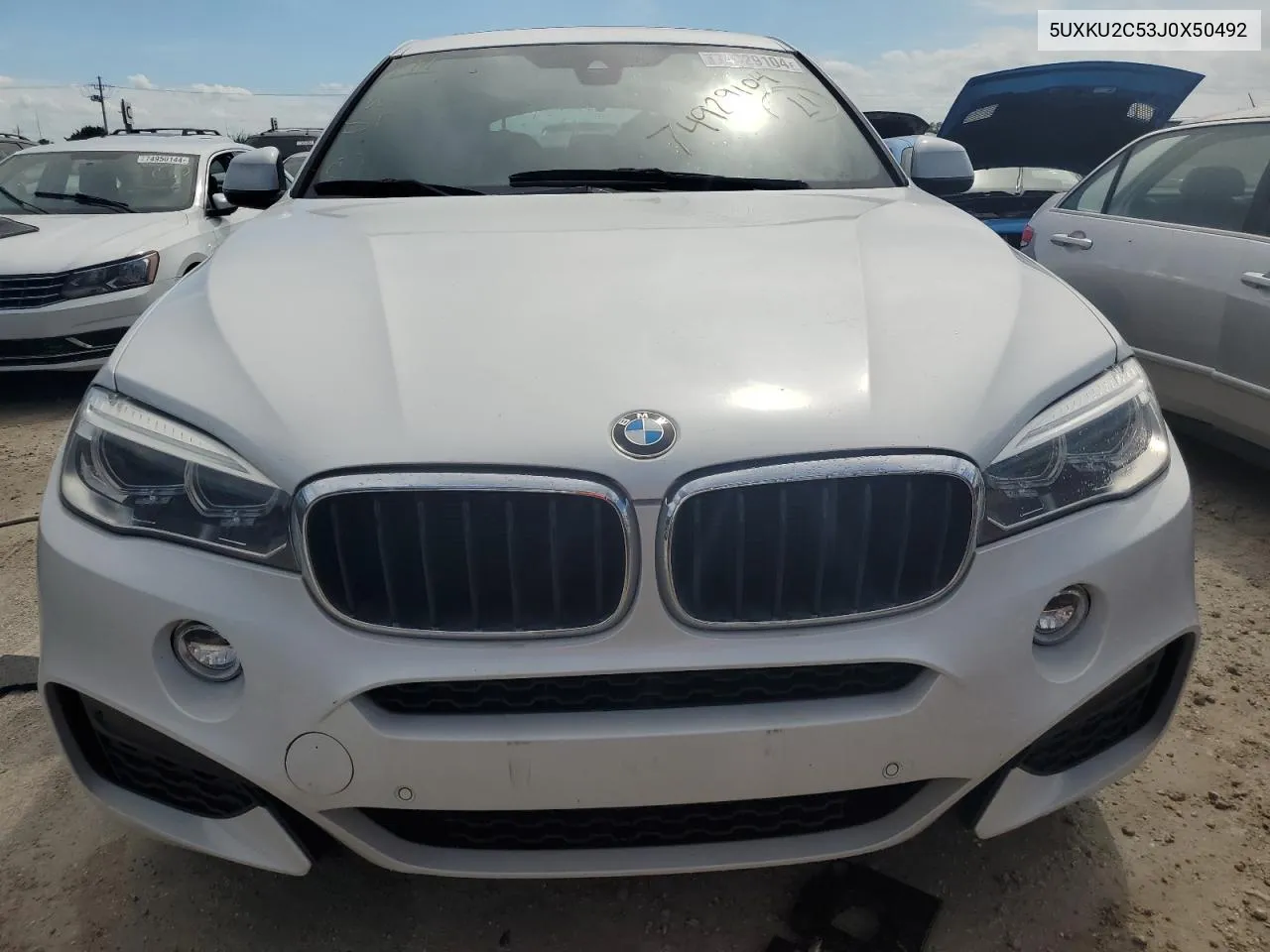 5UXKU2C53J0X50492 2018 BMW X6 xDrive35I