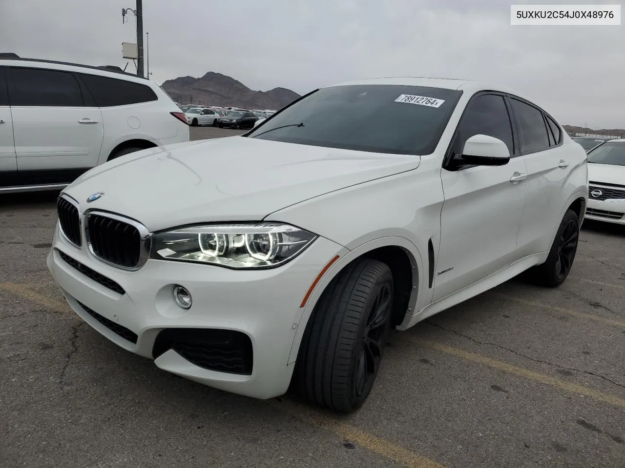 2018 BMW X6 xDrive35I VIN: 5UXKU2C54J0X48976 Lot: 78912764