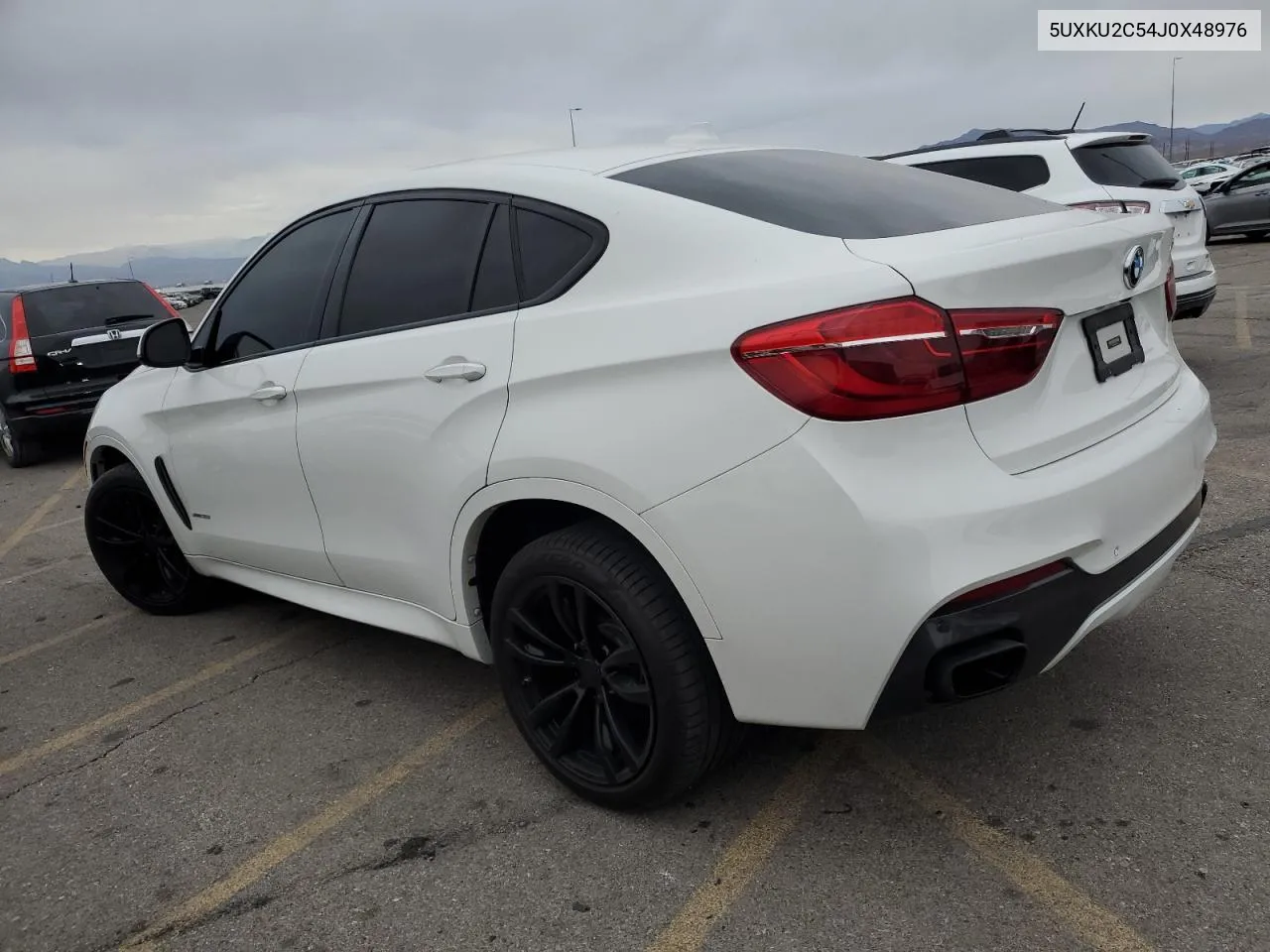 2018 BMW X6 xDrive35I VIN: 5UXKU2C54J0X48976 Lot: 78912764