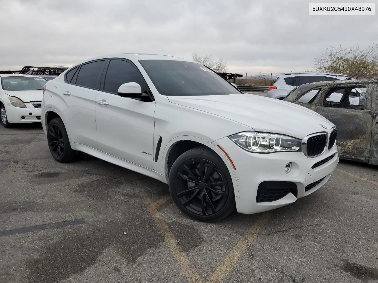 2018 BMW X6 xDrive35I VIN: 5UXKU2C54J0X48976 Lot: 78912764