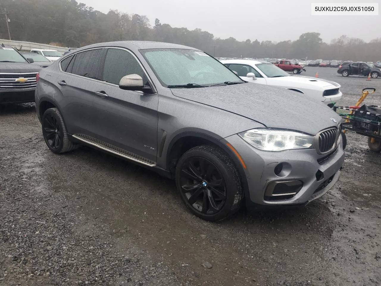 2018 BMW X6 xDrive35I VIN: 5UXKU2C59J0X51050 Lot: 79050594