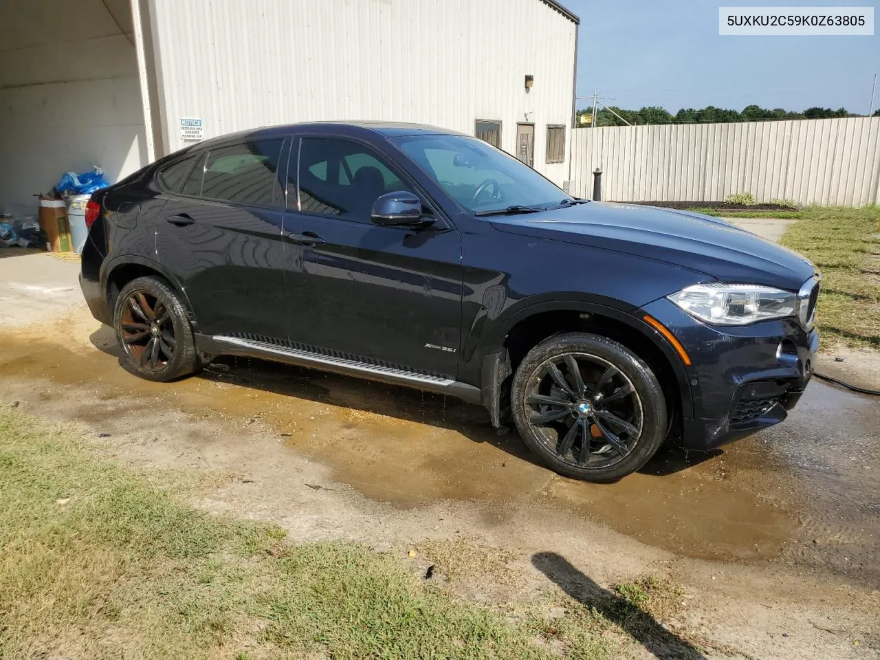 2019 BMW X6 xDrive35I VIN: 5UXKU2C59K0Z63805 Lot: 68000054