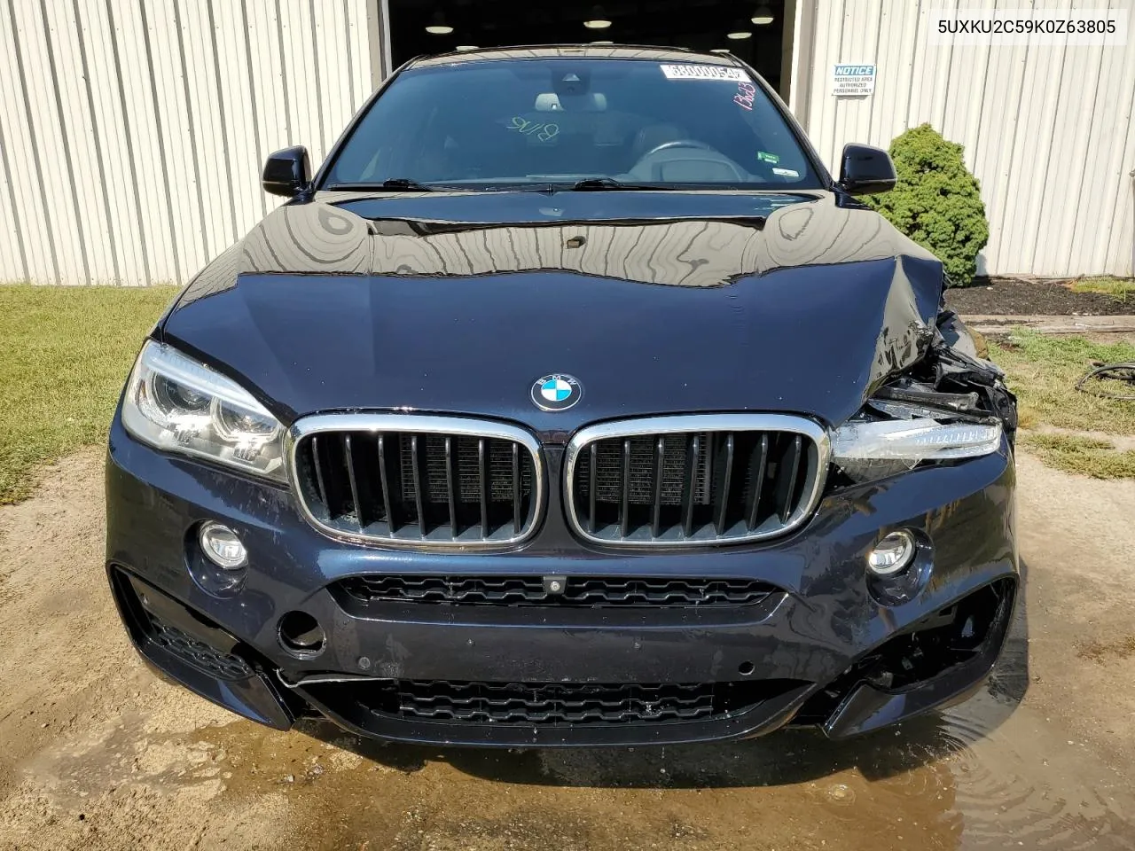 2019 BMW X6 xDrive35I VIN: 5UXKU2C59K0Z63805 Lot: 68000054