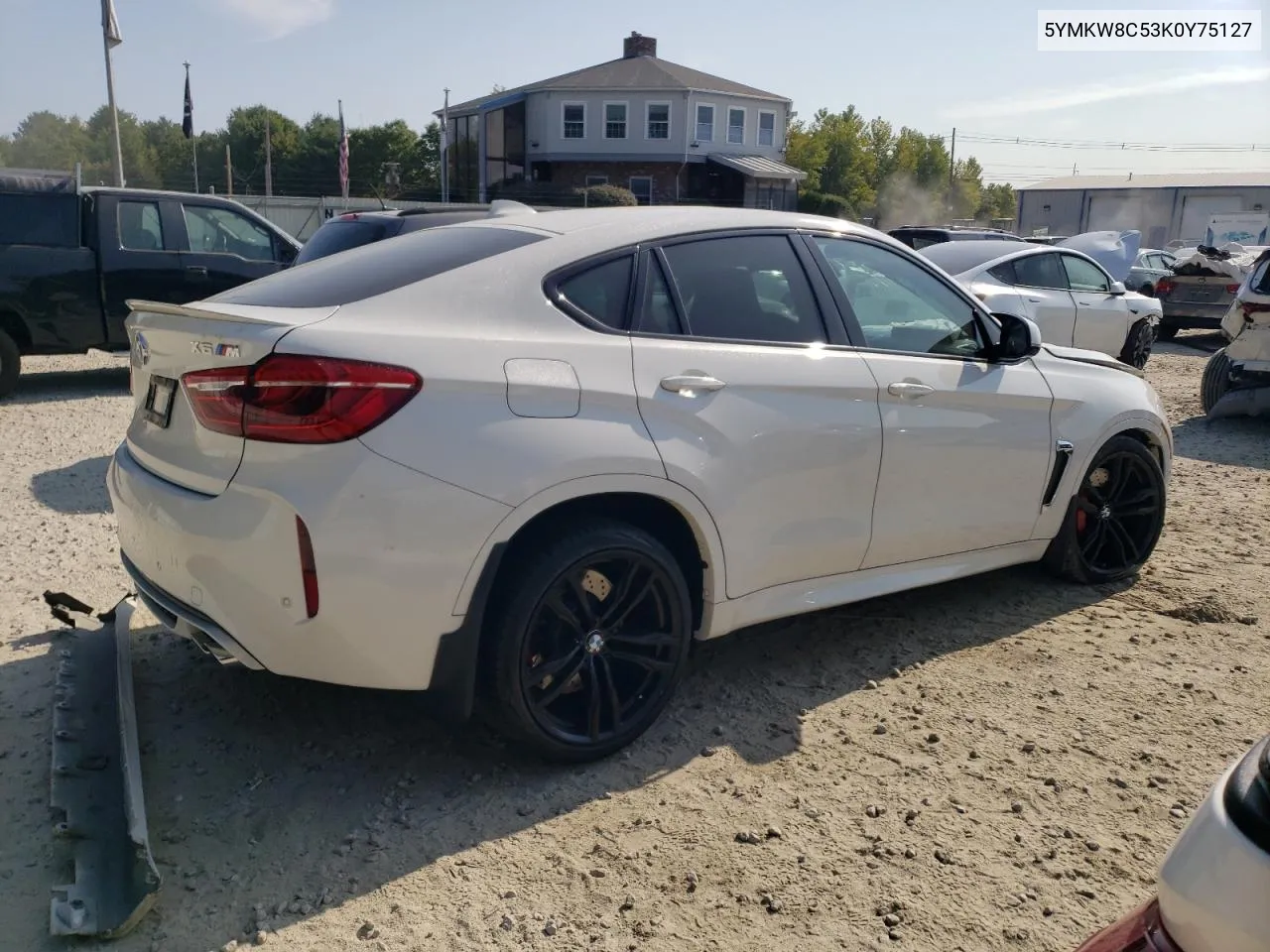 2019 BMW X6 M VIN: 5YMKW8C53K0Y75127 Lot: 71928424