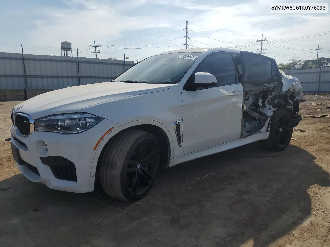 5YMKW8C51K0Y75093 2019 BMW X6 M