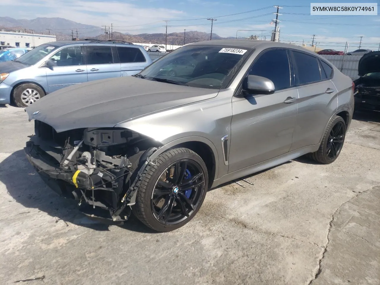 5YMKW8C58K0Y74961 2019 BMW X6 M