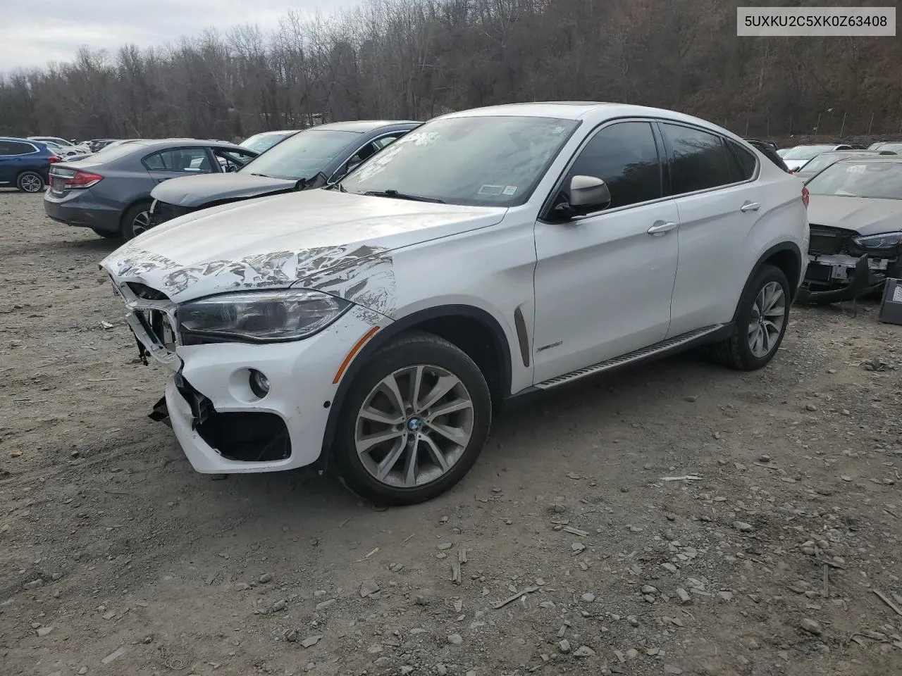 2019 BMW X6 xDrive35I VIN: 5UXKU2C5XK0Z63408 Lot: 80520414