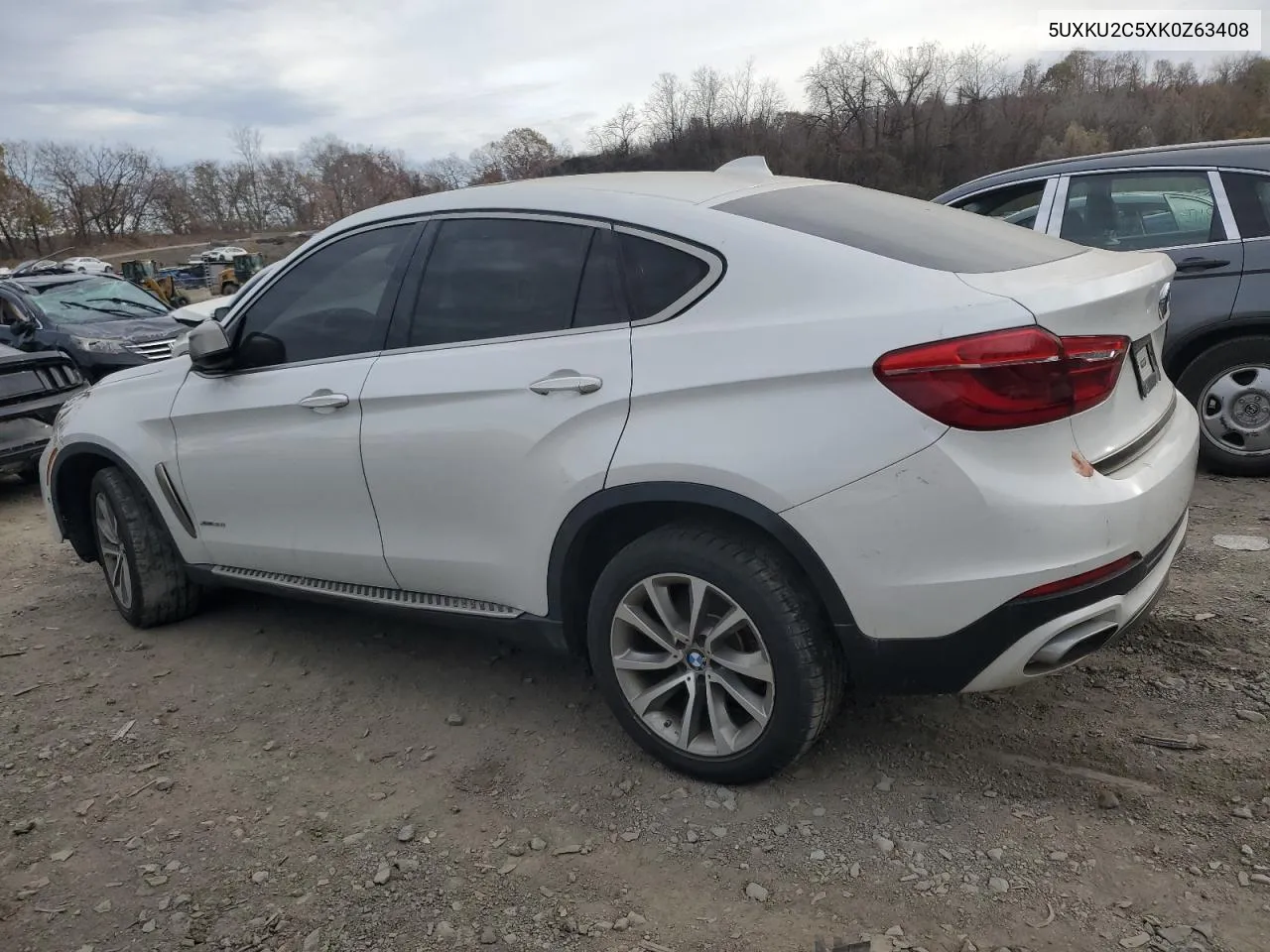 2019 BMW X6 xDrive35I VIN: 5UXKU2C5XK0Z63408 Lot: 80520414