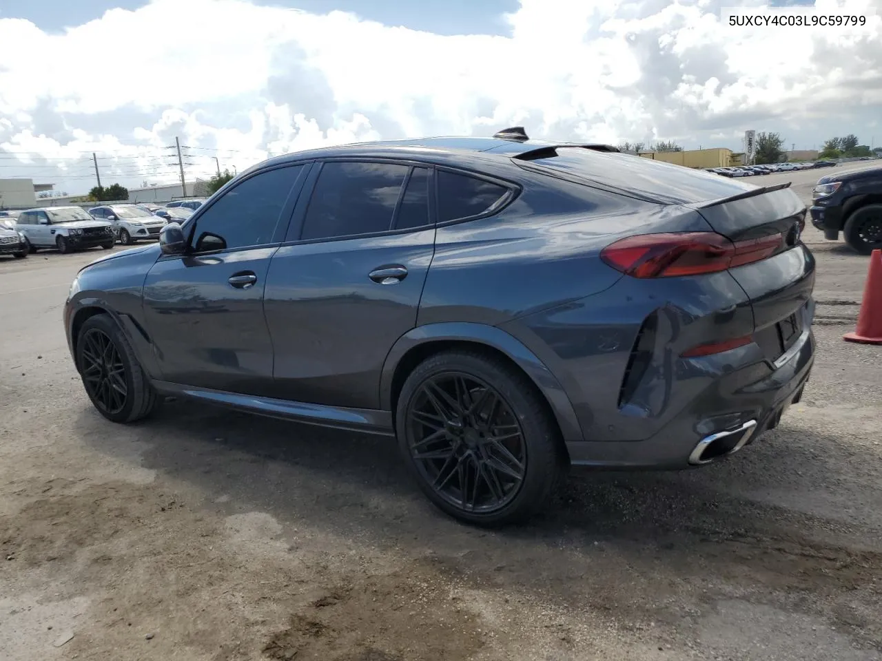 2020 BMW X6 Sdrive 40I VIN: 5UXCY4C03L9C59799 Lot: 70967384